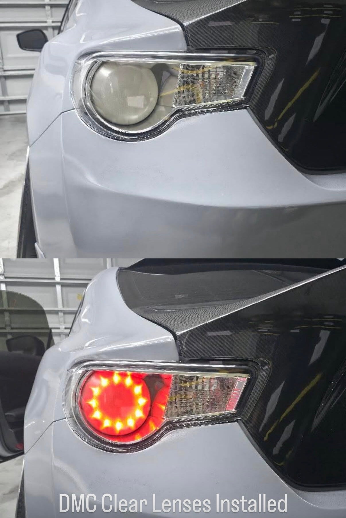 GT86 Frosted Taillight Lenses